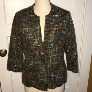 Coldwater Creek Bouclé Style Jacket